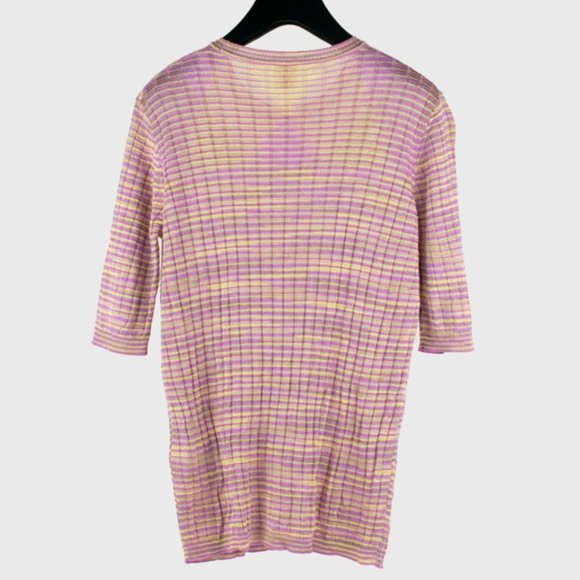 M Missoni Golden Mauve Knit Tee - Picture 2 of 7